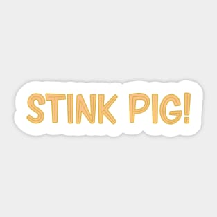 STINK PIG! Sticker